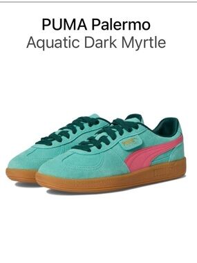 Puma Palermo sneakers “Aquatic Dark Myrtle”